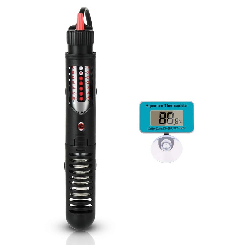 DaToo Aquarium Heater Fish Tank Heater Submersible 25 Watt, 1 Yr Warranty - Image 1